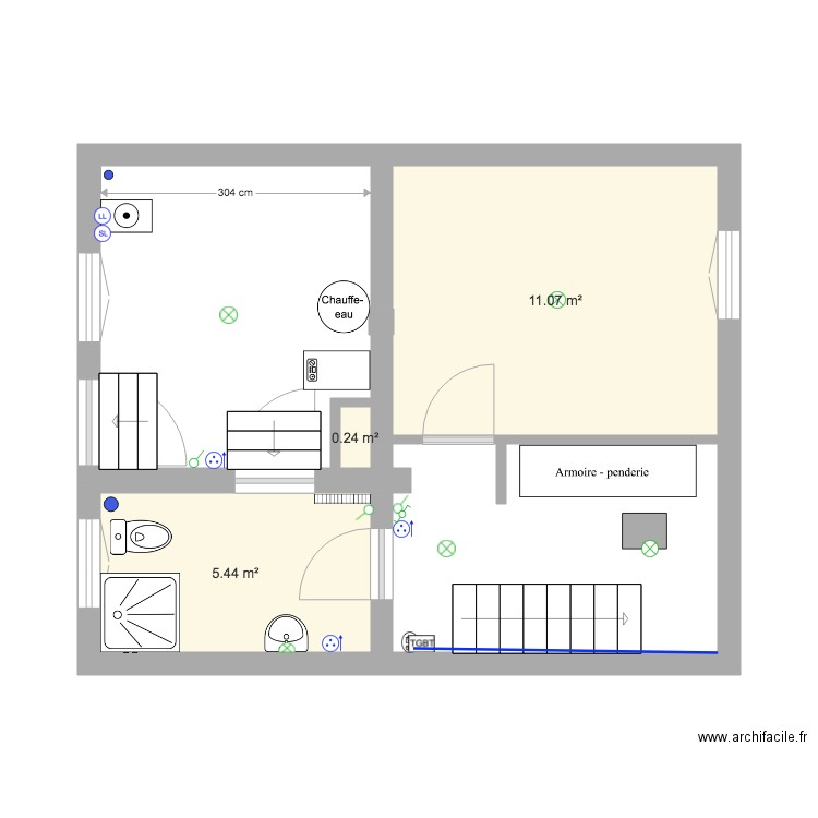 planmamannecave3. Plan de 0 pièce et 0 m2