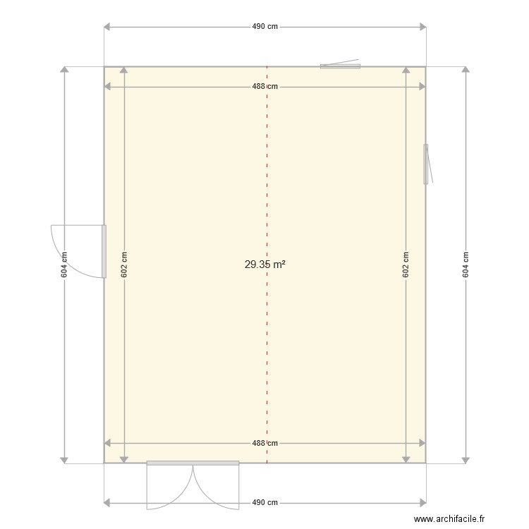 HOPITAL DE MONACO. Plan de 0 pièce et 0 m2