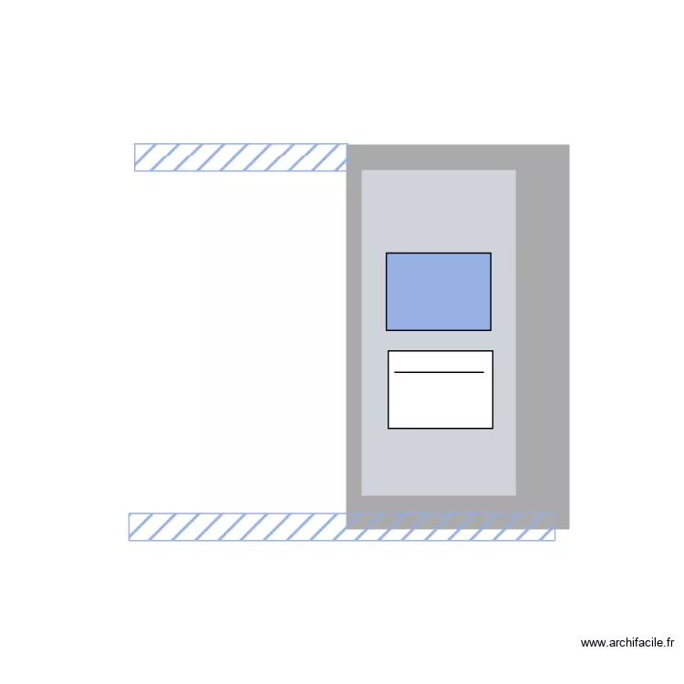 elevation BB meuble sdb . Plan de 