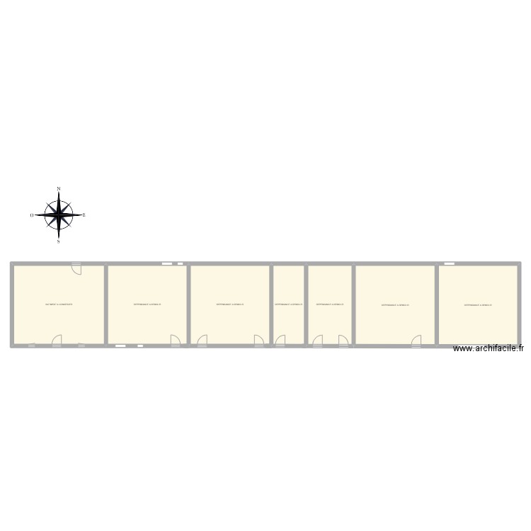 PLAN DE MASSE DEMO. Plan de 0 pièce et 0 m2