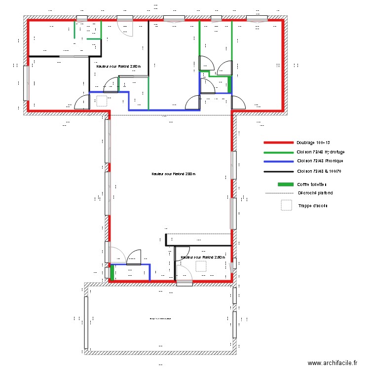 Plan Gary plâtrerie. Plan de 0 pièce et 0 m2