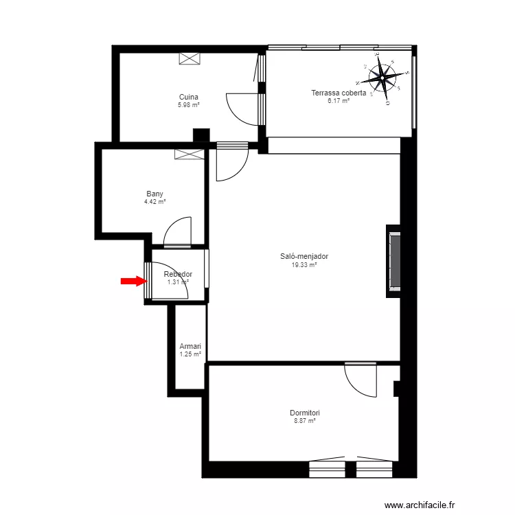 ED ARIES 4 5 SISPONY LA MASSANA. Plan de 