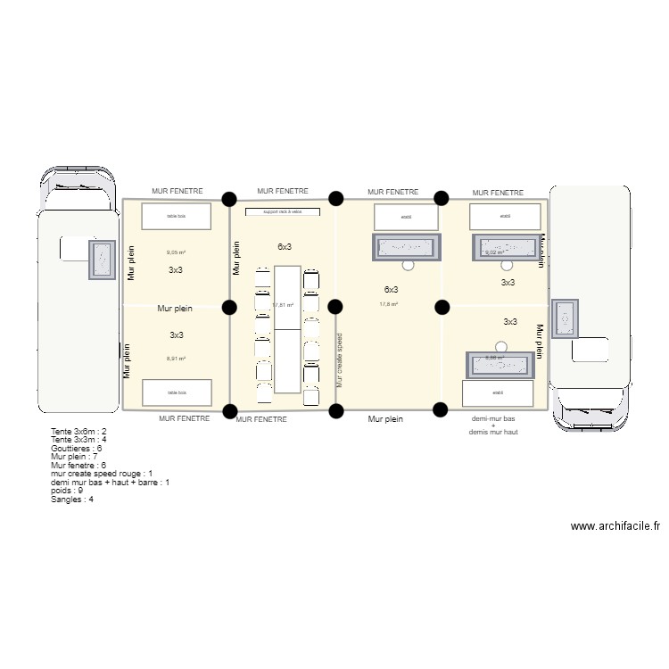 granichen. Plan de 0 pièce et 0 m2