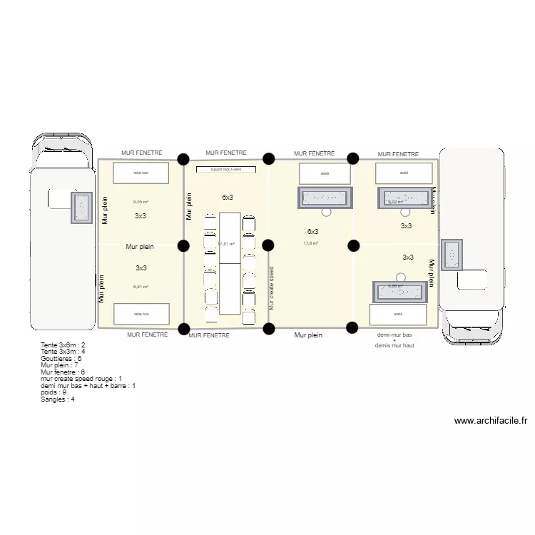 granichen. Plan de 