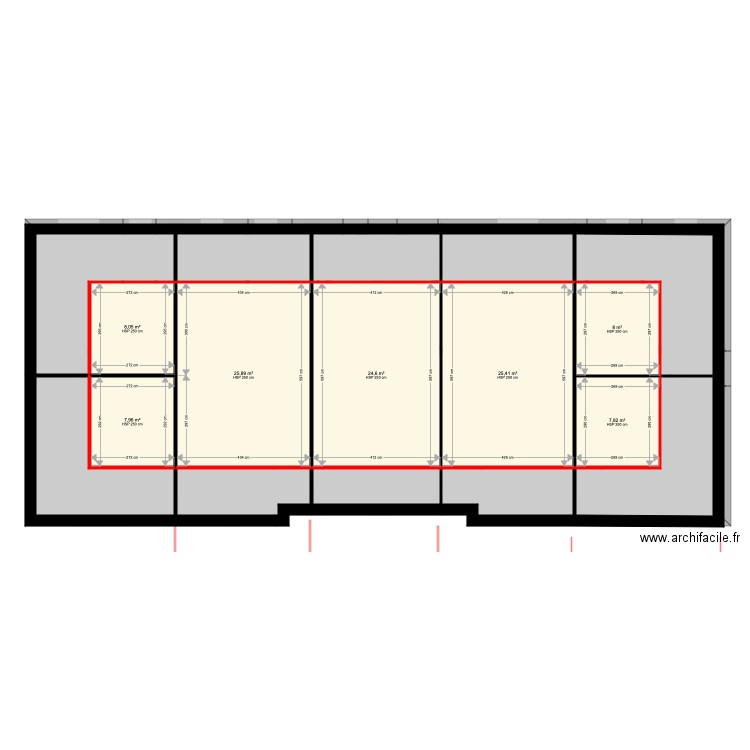 SALINIE DECOUPAGE. Plan de 0 pièce et 0 m2