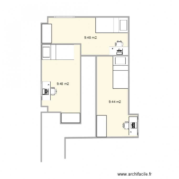 F6 Pyramides VF. Plan de 0 pièce et 0 m2