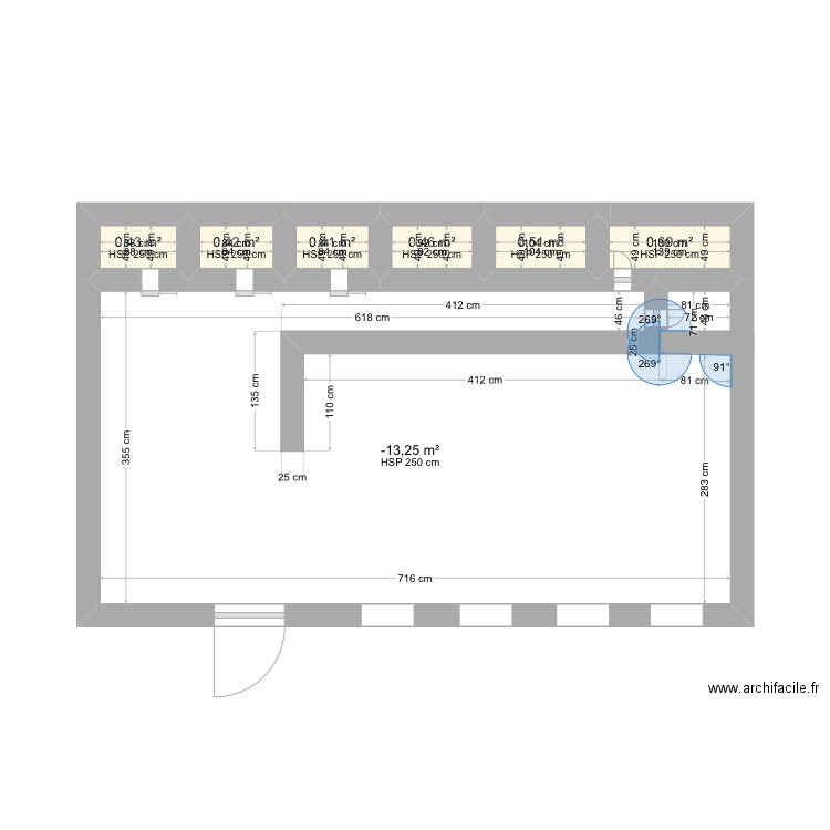 Entreprise cours. Plan de 0 pièce et 0 m2