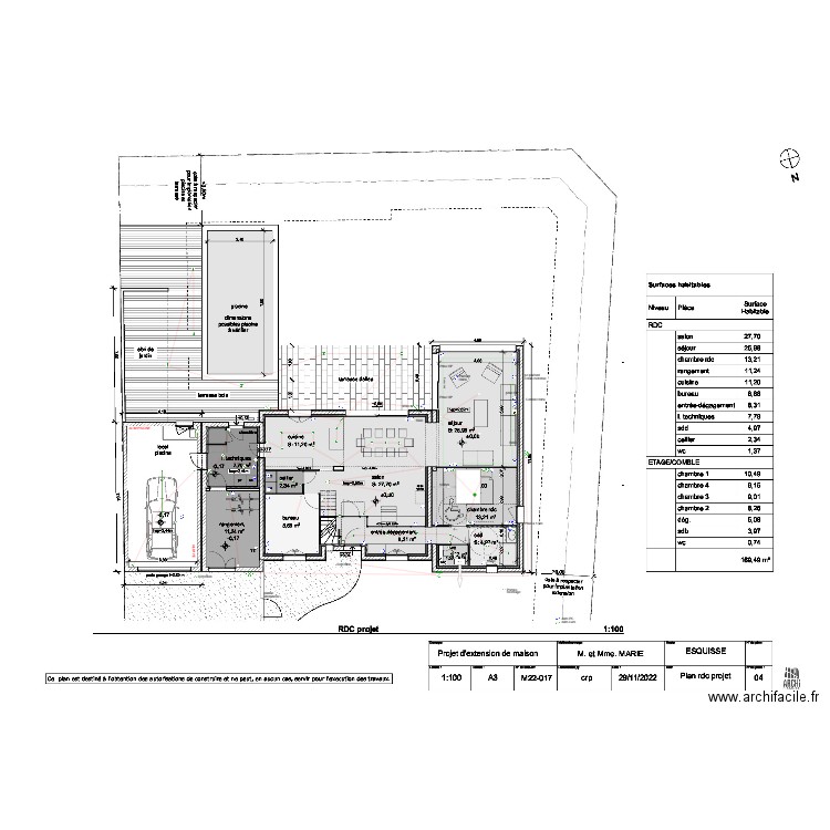 Marie. Plan de 0 pièce et 0 m2