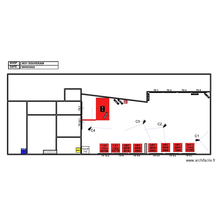 TEST004 POUS PLUS rr. Plan de 0 pièce et 0 m2