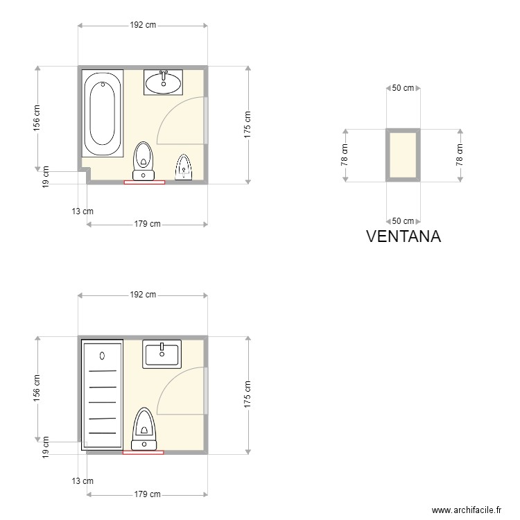 PLANO Y VENTANA. Plan de 0 pièce et 0 m2