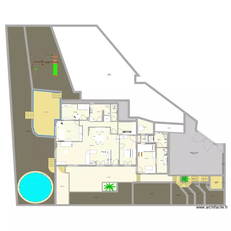 chemin&eacute;e bis 2023. Plan de 