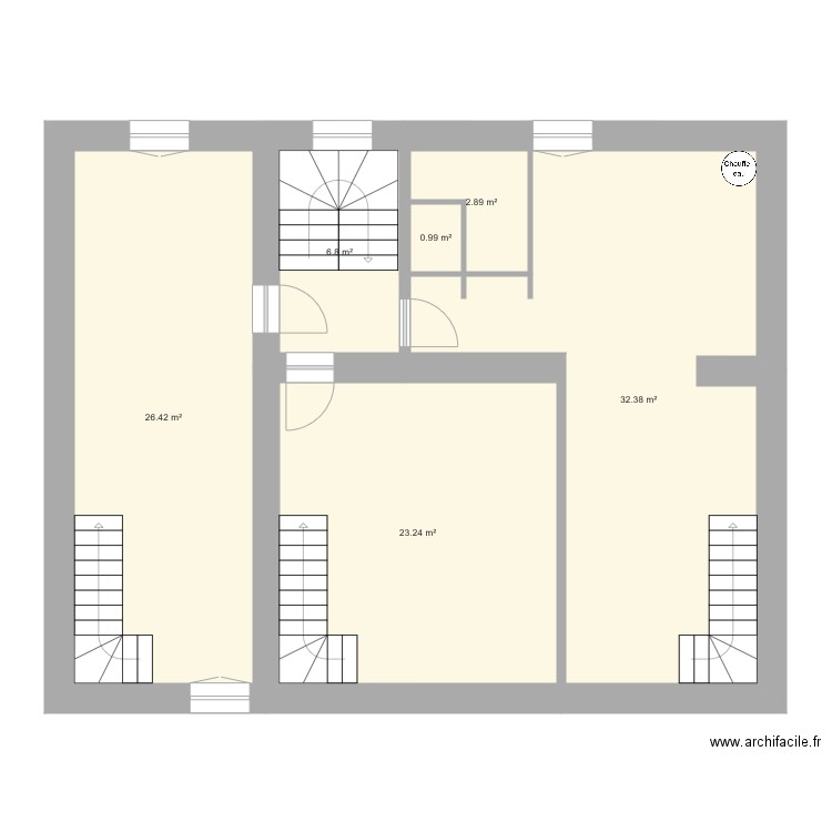 Pipon 1. Plan de 0 pièce et 0 m2