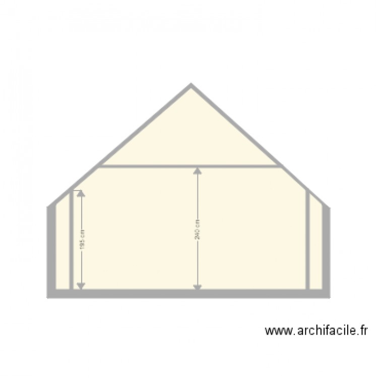 Coupe etage 2 Cornu. Plan de 0 pièce et 0 m2