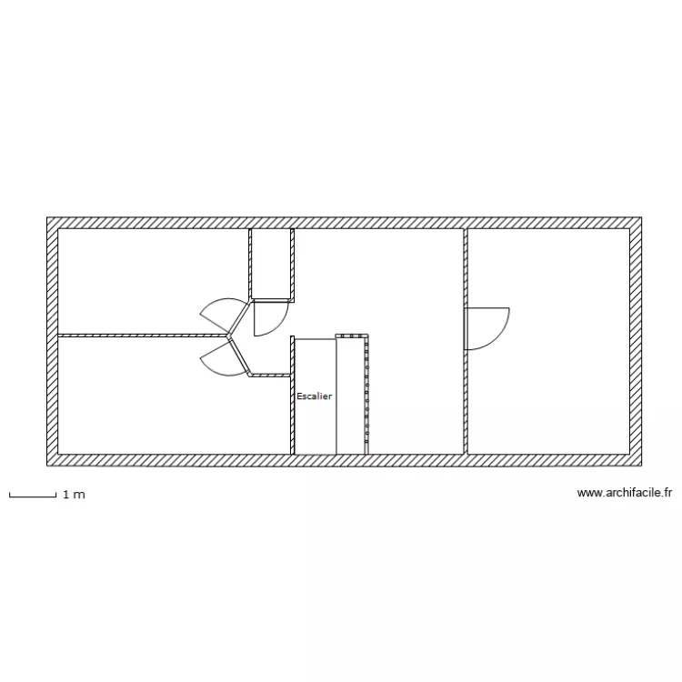 Etage longère Mazé. Plan de Etage longère Mazé. Plan de