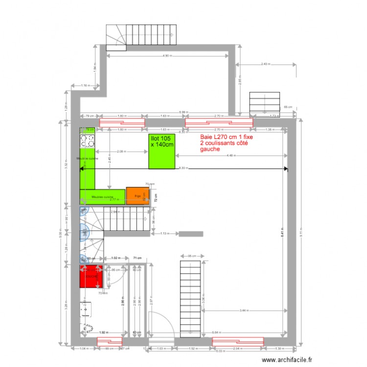 RDCH SERVAL V5 AVRIL 16. Plan de 0 pièce et 0 m2