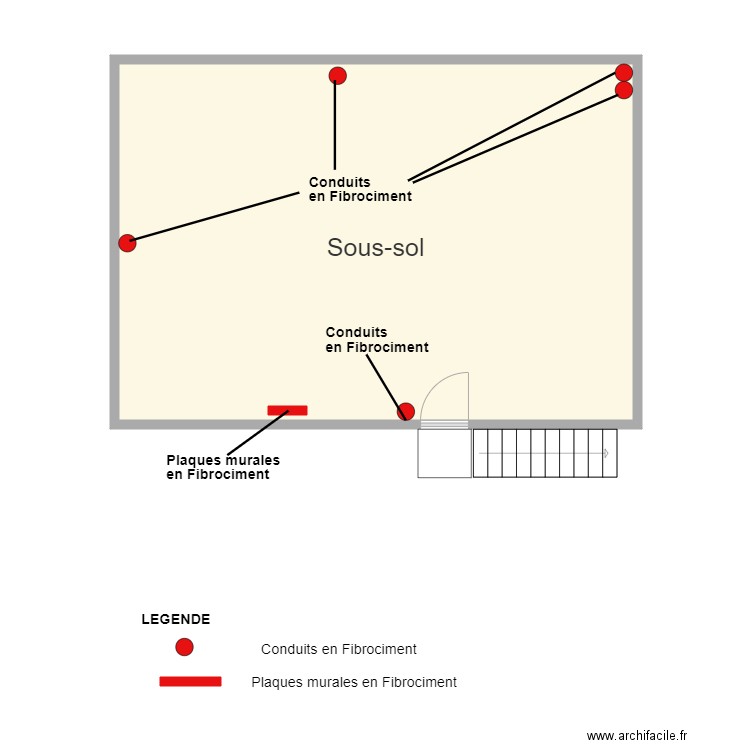 Sous sol ar. Plan de 0 pièce et 0 m2