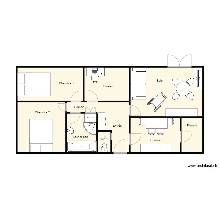 VAD . Plan de 0 pièce et 0 m2
