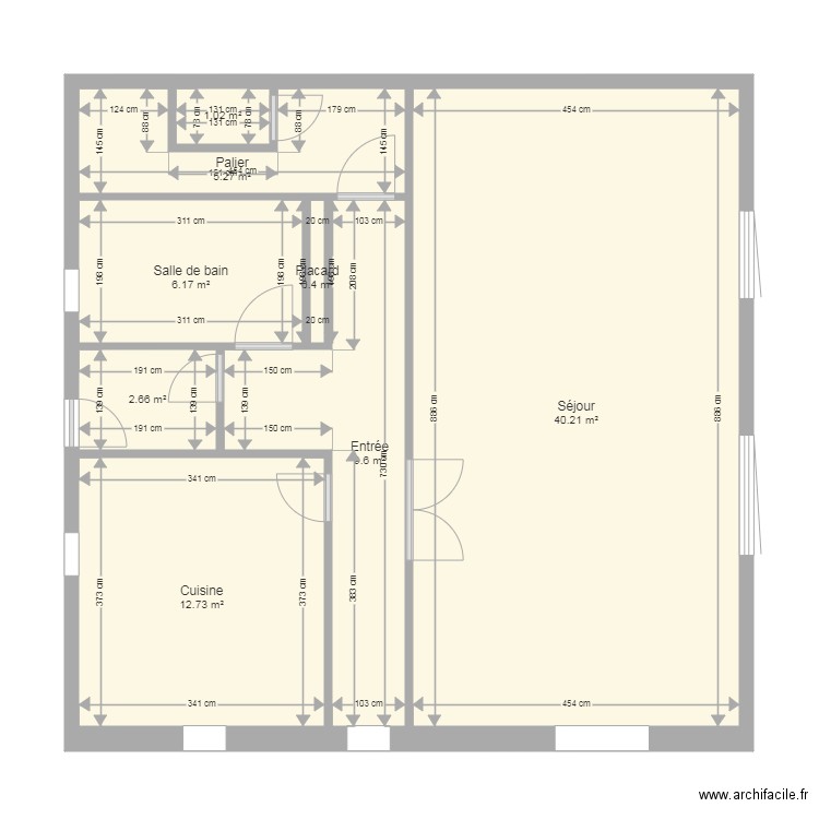 pavillon Cormeilles en parisis rez de chaussee. Plan de 0 pièce et 0 m2