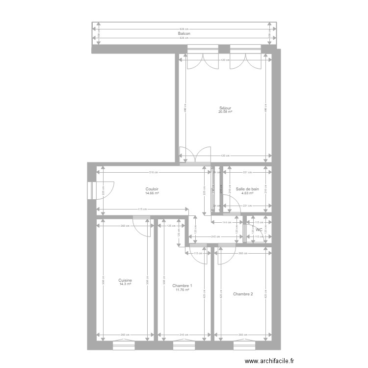 VIALLETON. Plan de 0 pièce et 0 m2