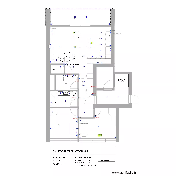 Appartement Meuse View C21 domo. Plan de Appartement Meuse View C21 domo. Plan de