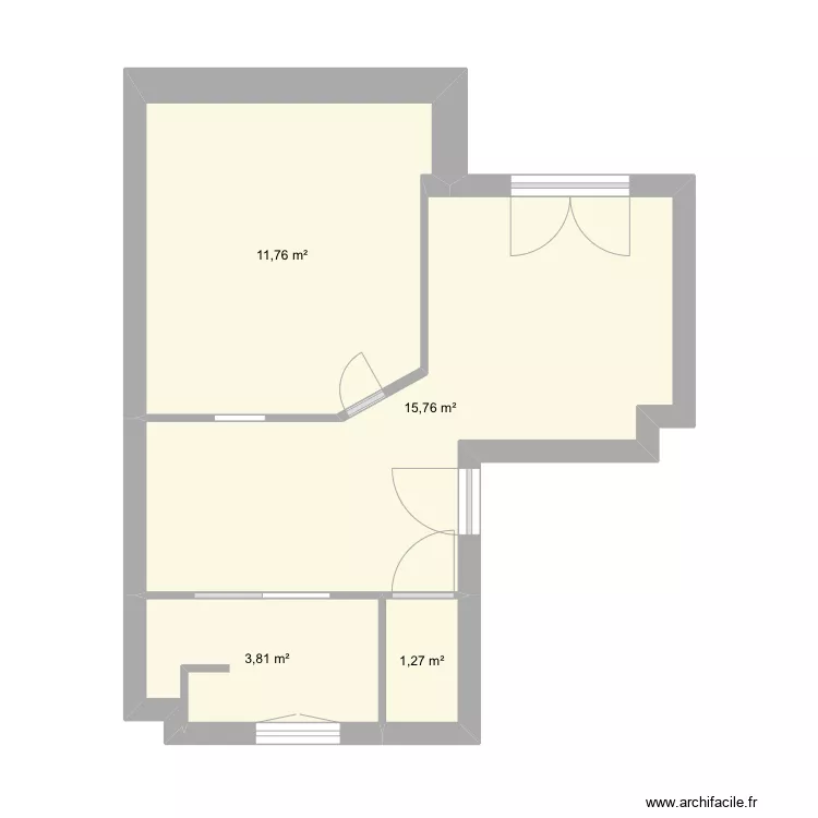 2EME ETAGE THOMAS vide. Plan de 2EME ETAGE THOMAS vide. Plan de