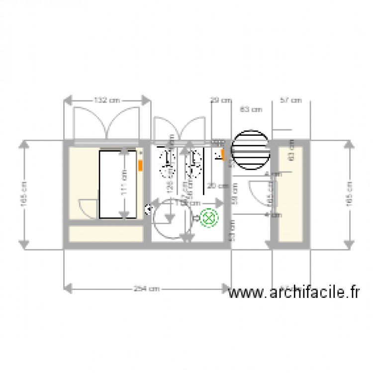 local technique piscine. Plan de 0 pièce et 0 m2