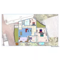 Plan 1 bis Bacar Amina agencement des meubles