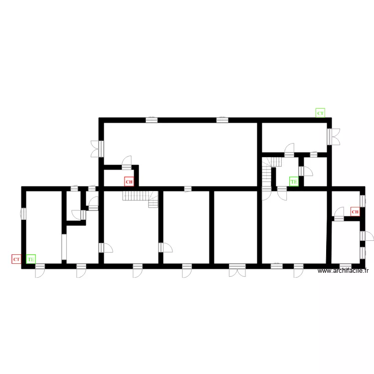 GR0005logement. Plan de 