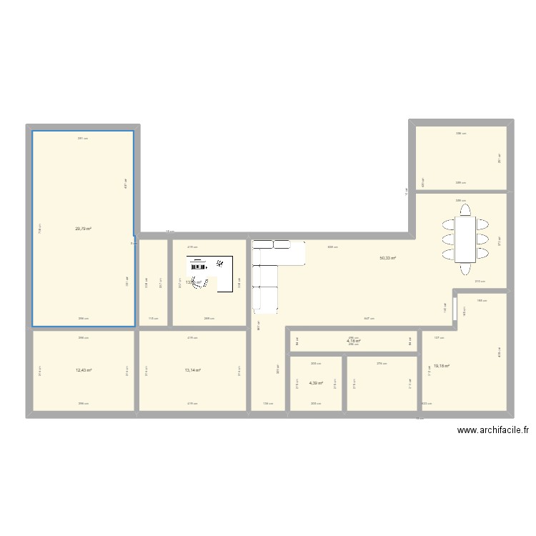 cari1. Plan de 0 pièce et 0 m2