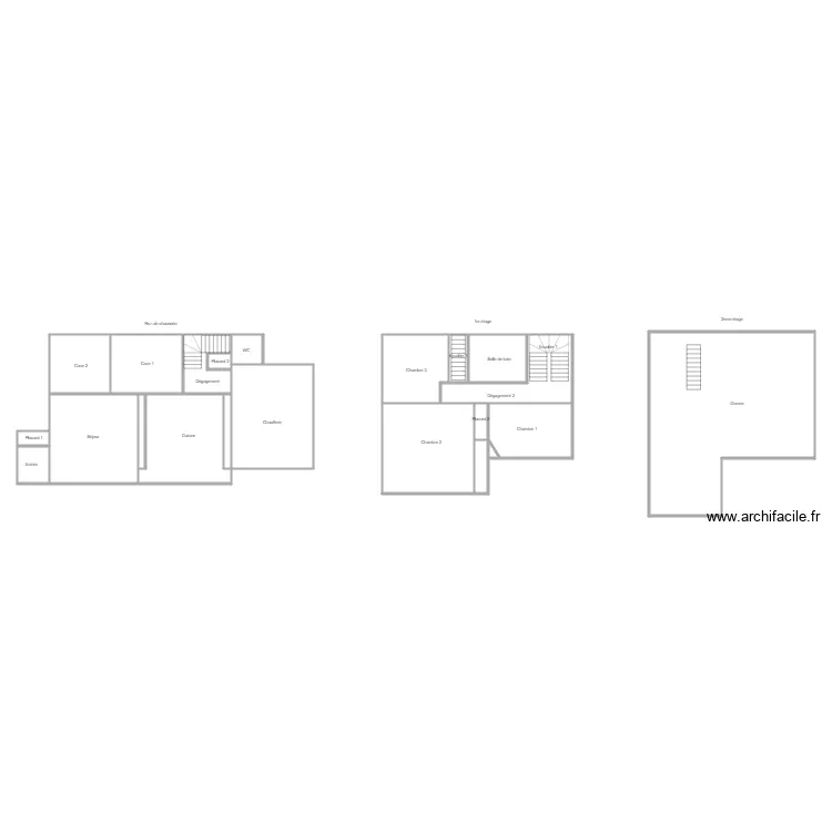 neuville day blonde. Plan de 