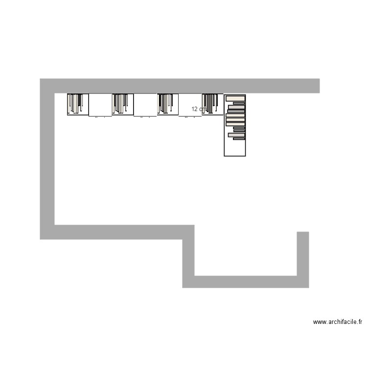 Brouckere salon. Plan de 0 pièce et 0 m2