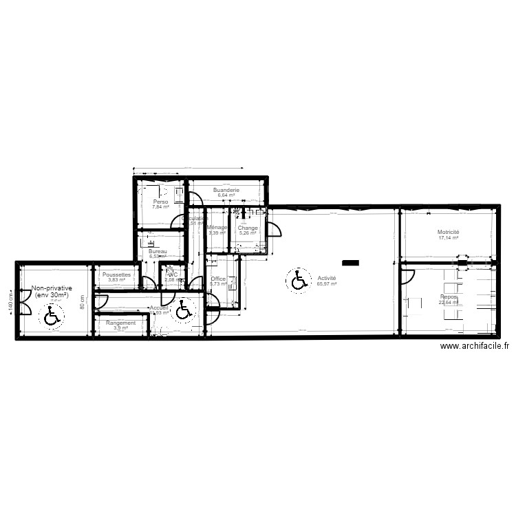 94 Maisons-Alfort 41 G Médéric Projet Jordan. Plan de 0 pièce et 0 m2