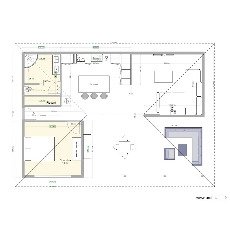 projet bouilante 2. Plan de 0 pièce et 0 m2