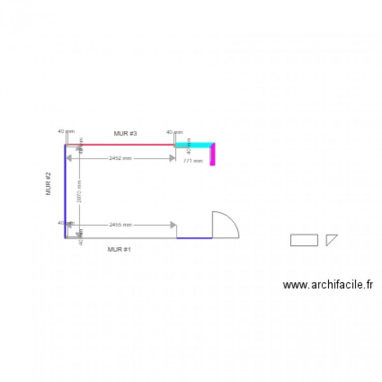 LFDL PCW SHOW ROOM POSITION ETAGERE. Plan de 0 pièce et 0 m2