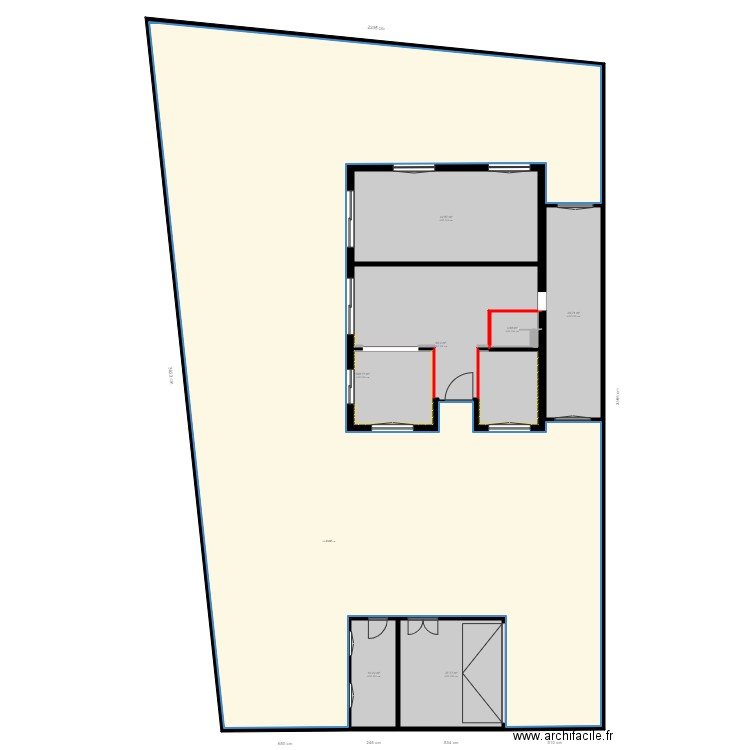 MAISON. Plan de 0 pièce et 0 m2