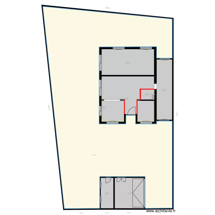 MAISON. Plan de 