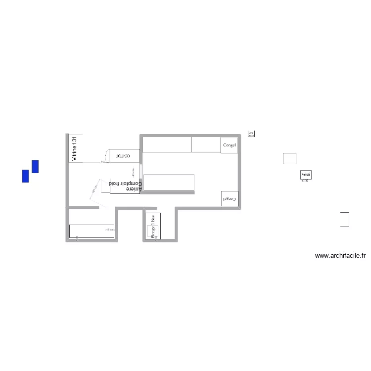 Fort De France. Plan de 