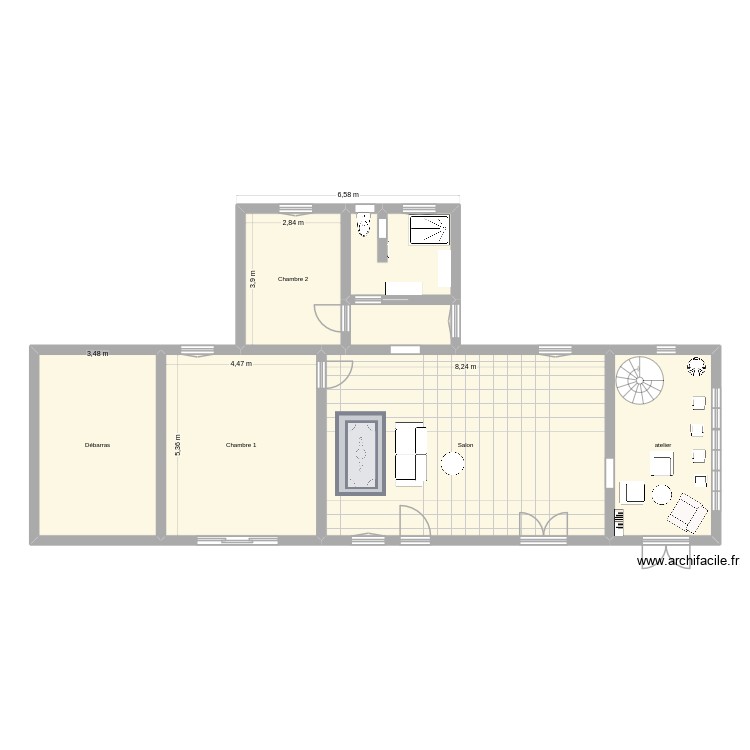 31/01/26. Plan de 0 pièce et 0 m2 31/01/26. Plan de 0 pièce et 0 m2