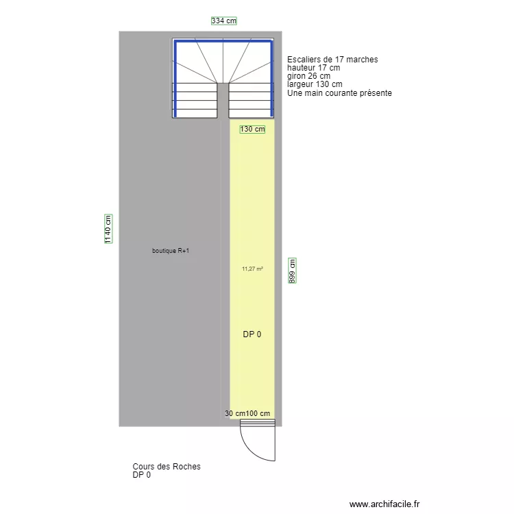 BEAUTY QUEENS PARIS RDC AVANT TRAVAUX. Plan de BEAUTY QUEENS PARIS RDC AVANT TRAVAUX. Plan de