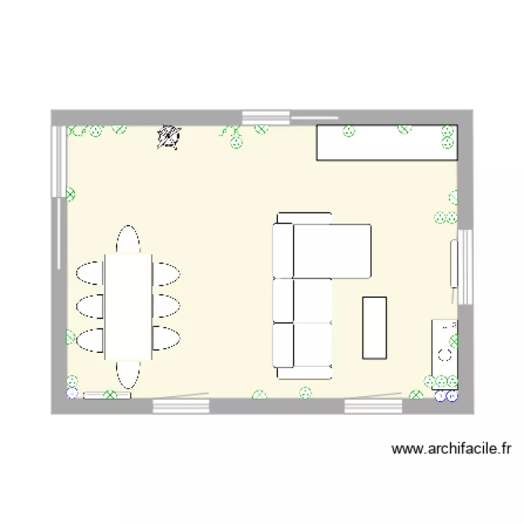 salon. Plan de salon. Plan de