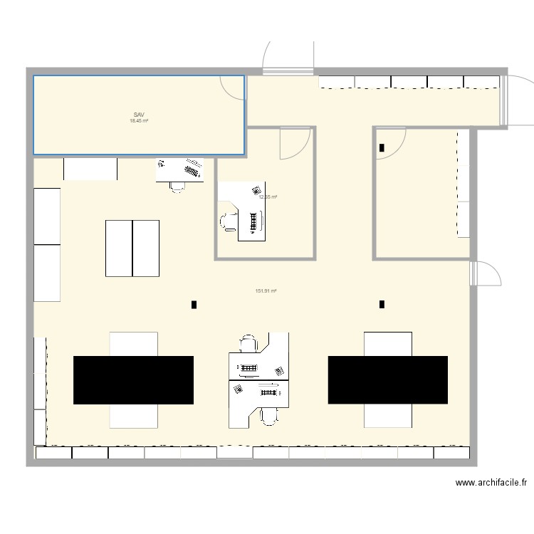 Réorganisation Service RD . Plan de 0 pièce et 0 m2