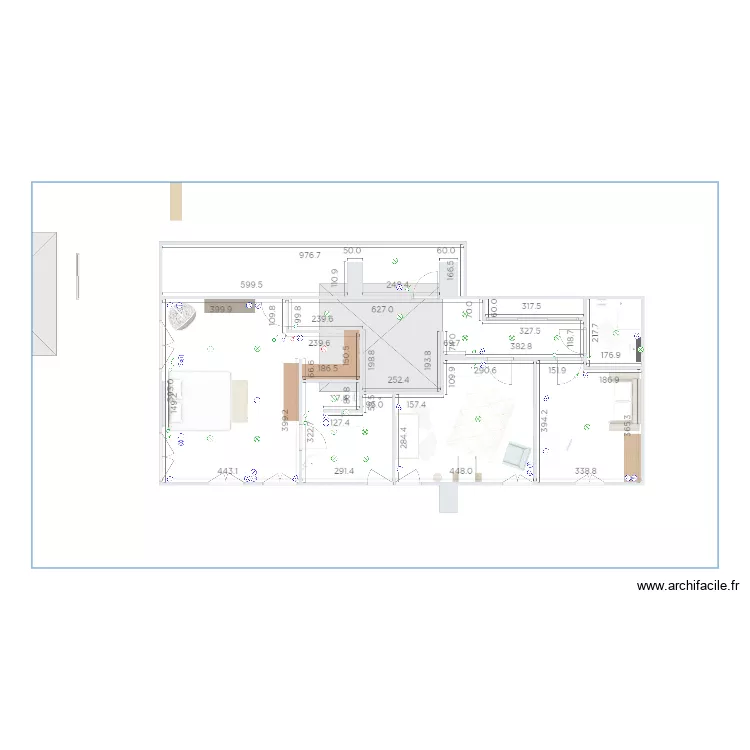 duluc etage. Plan de 