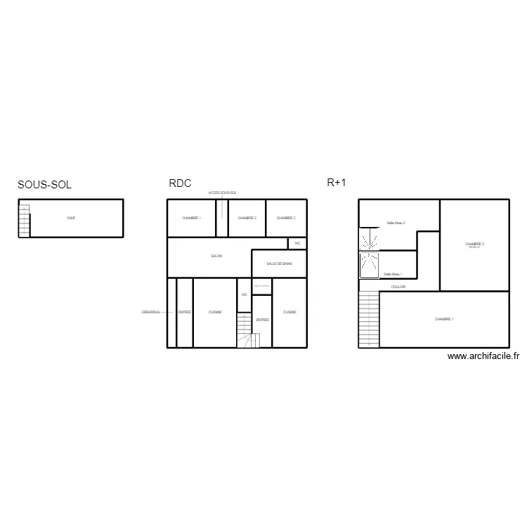 LOGEMENT FERME. Plan de 