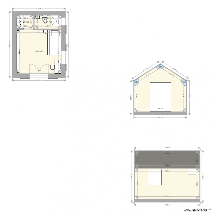 ytoll. Plan de 0 pièce et 0 m2