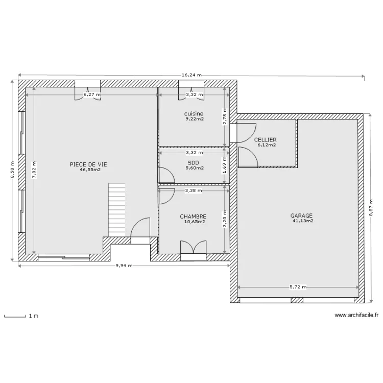 arpege st laurent. Plan de 