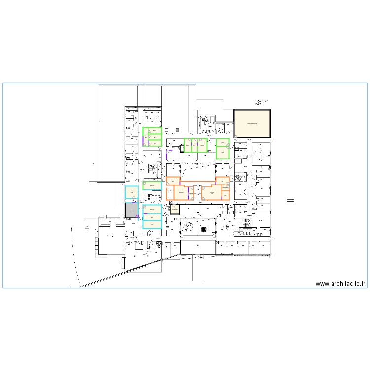 plan 3. Plan de 0 pièce et 0 m2
