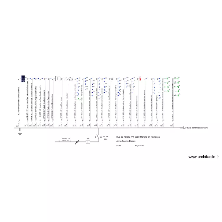 berger s&eacute;bastien. Plan de 
