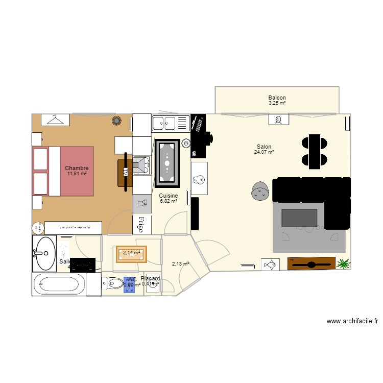 Salon Saint Cyr. Plan de 0 pièce et 0 m2