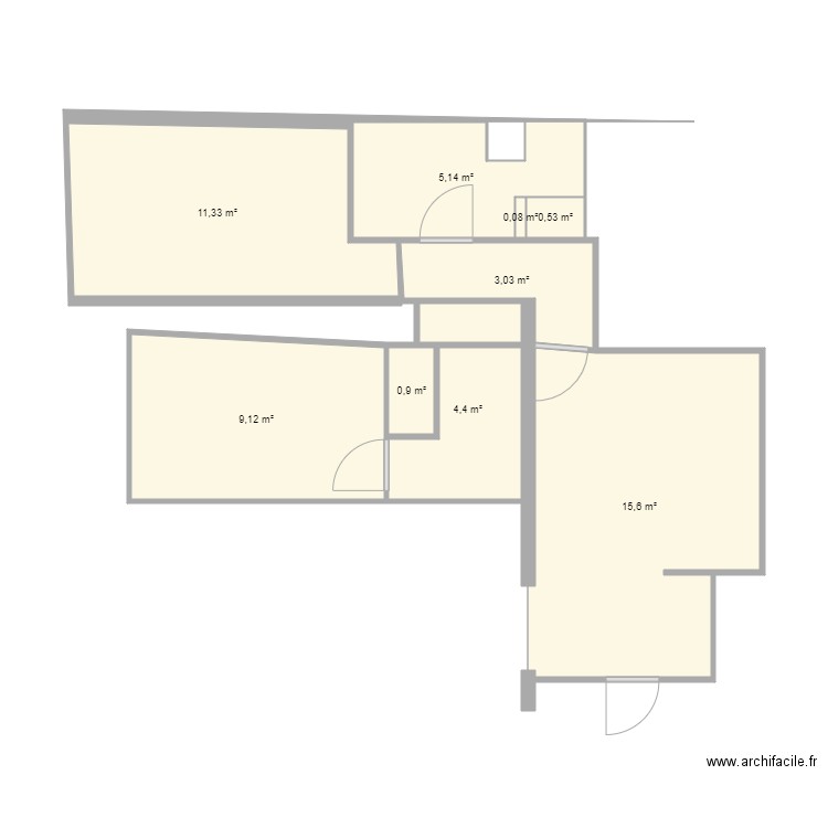 U54 transformation. Plan de 0 pièce et 0 m2