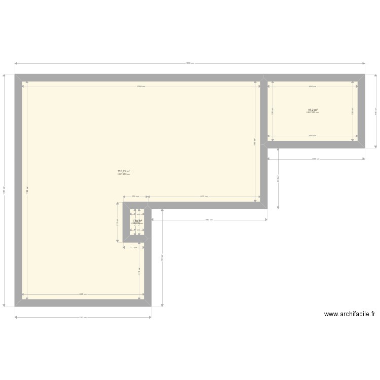 PLAN MAISON RDC 1. Plan de 0 pièce et 0 m2